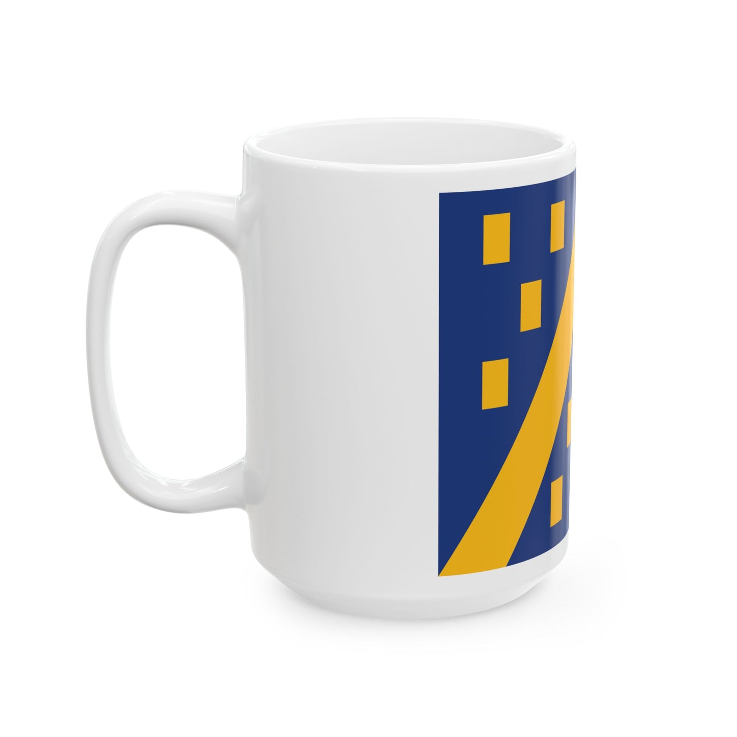 Kampenhout vlag (Belgium) White Coffee Mug-Go Mug Yourself
