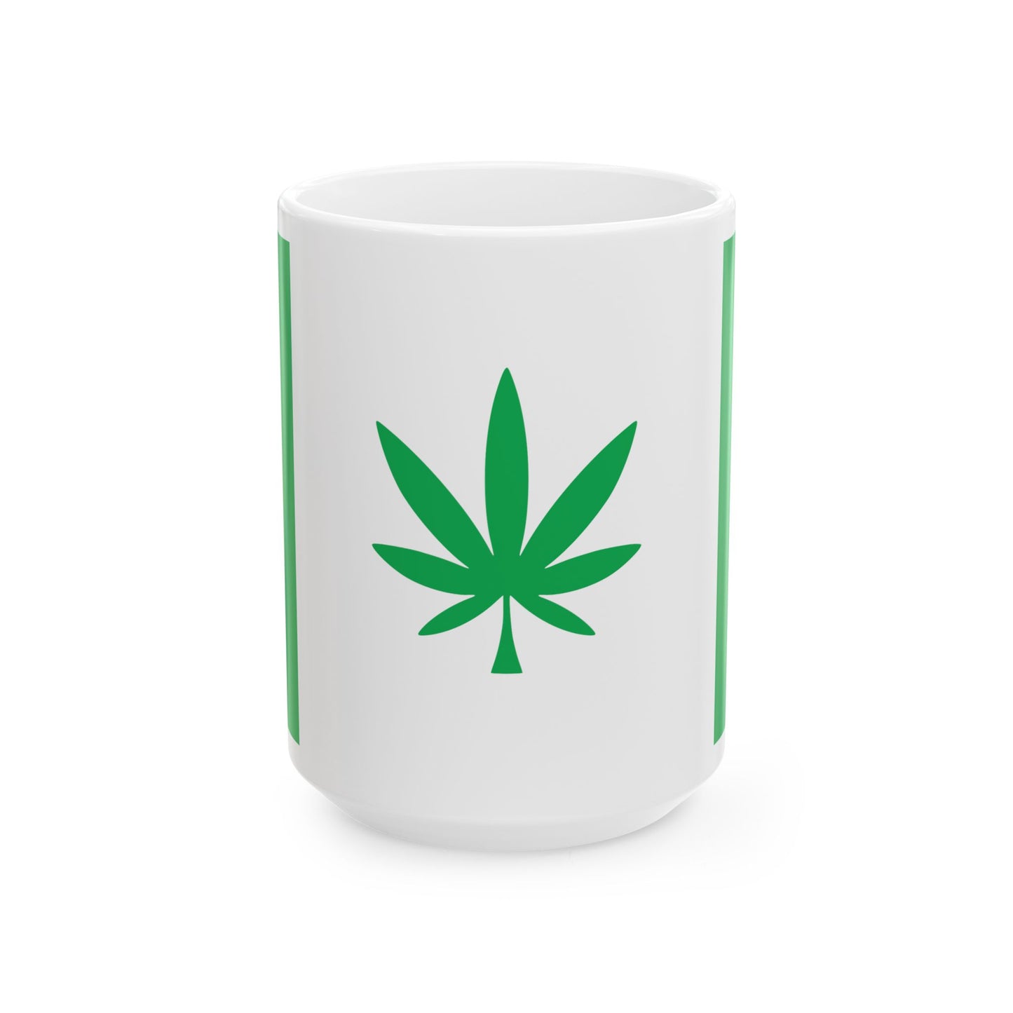 Kanepi valla lipp (Estonia) White Coffee Mug-15oz-Go Mug Yourself