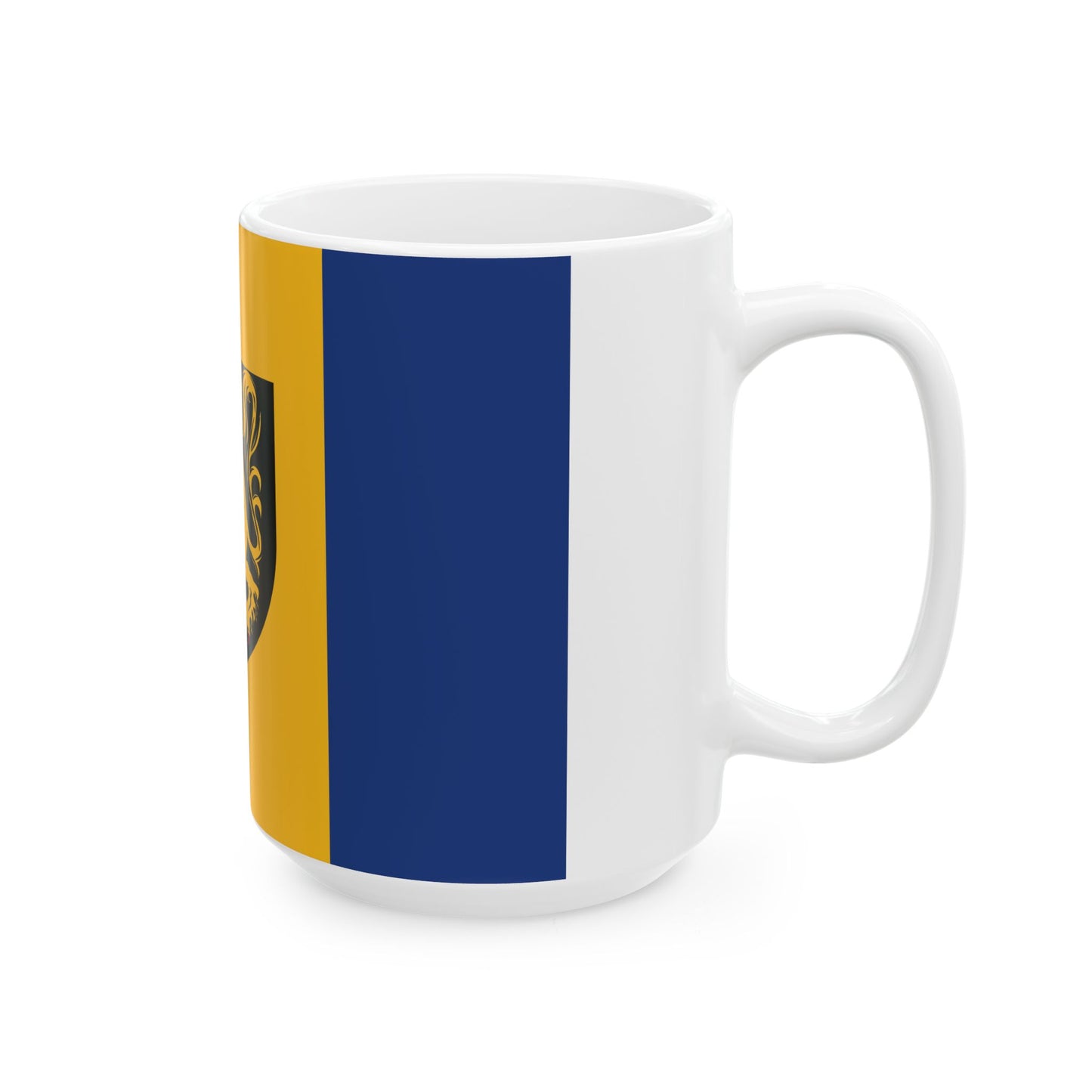 Kapelle-op-den-Bos vlag (Belgium) White Coffee Mug-Go Mug Yourself