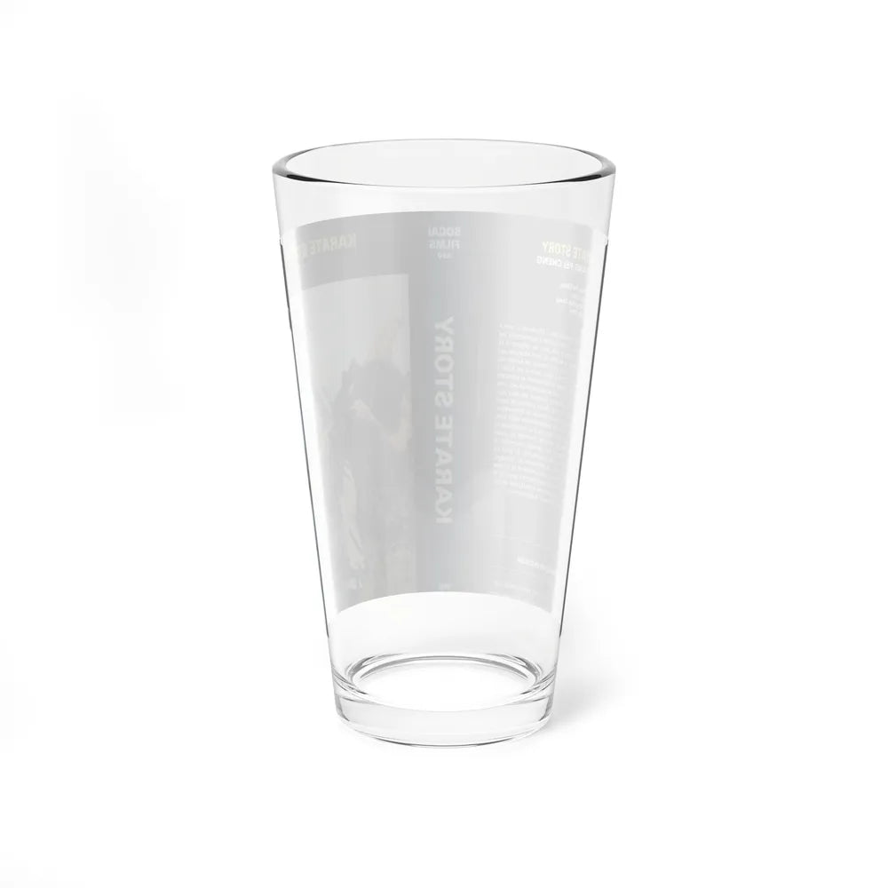 KARATE STORY (VHS COVER) Pint Glass 16oz - Go Mug Yourself