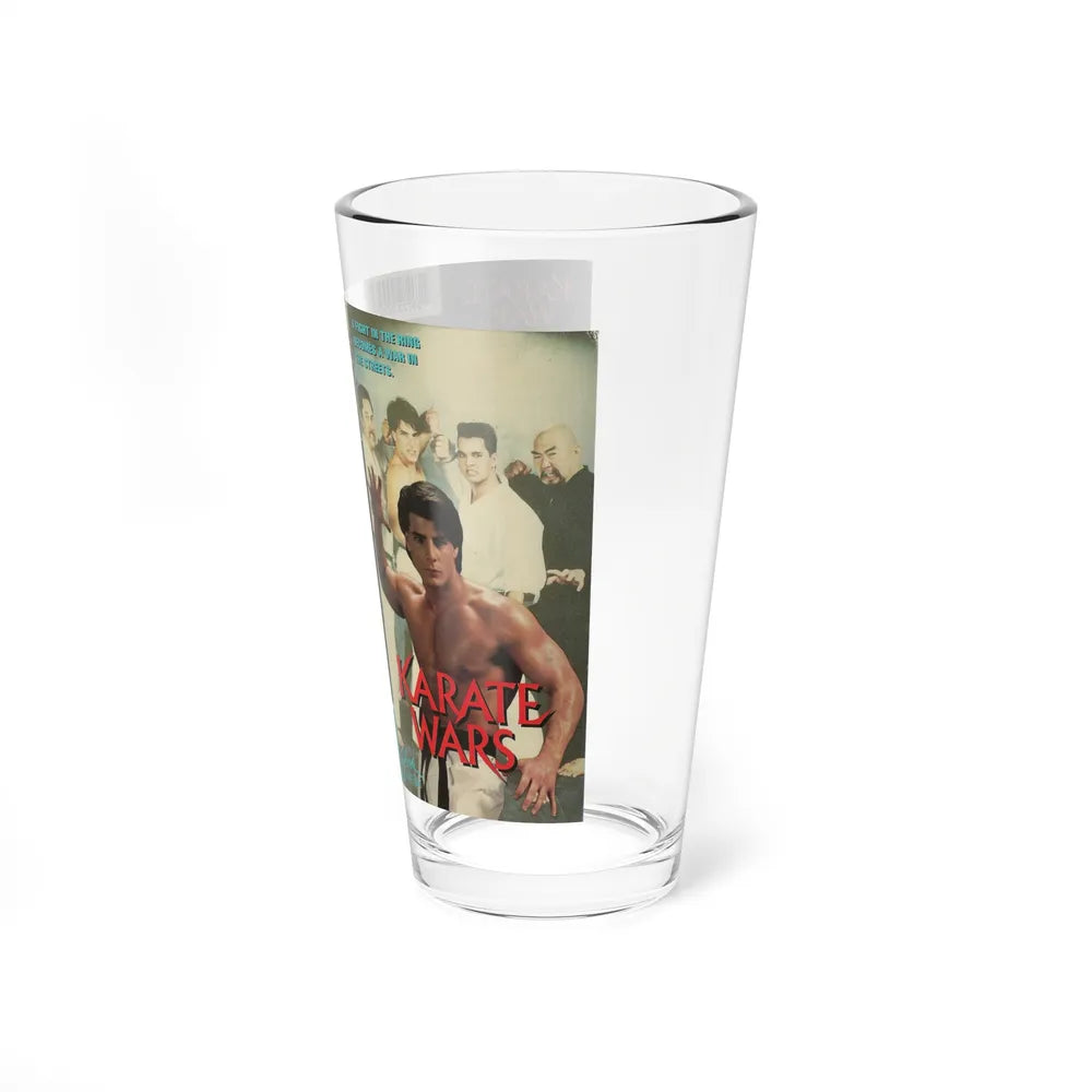 KARATE WARS (VHS COVER) Pint Glass 16oz - Go Mug Yourself