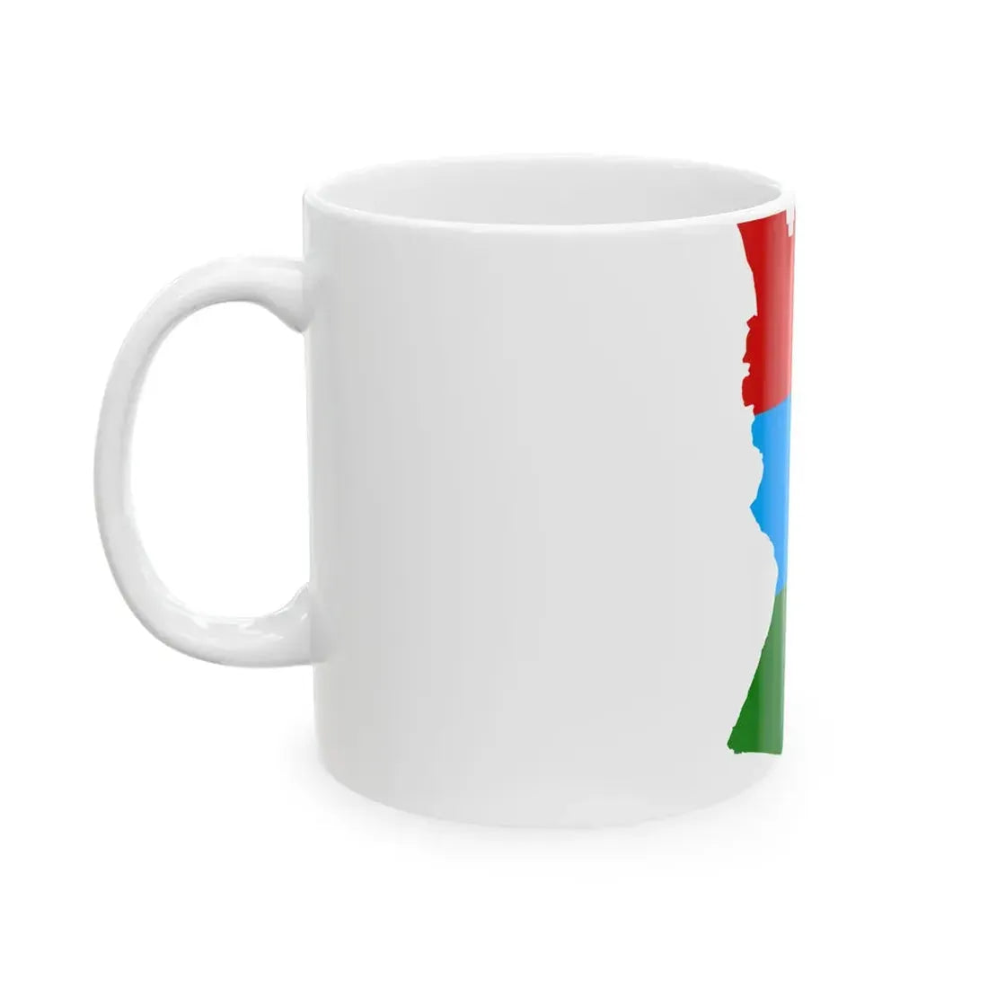 Karelia-geo-stub (Russia) White Coffee Mug - Go Mug Yourself