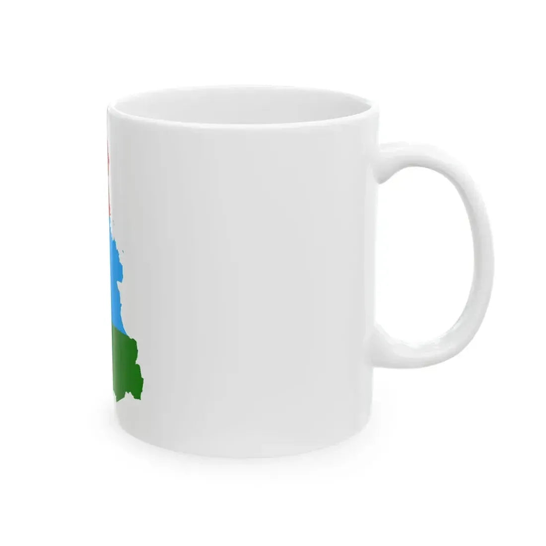 Karelia-geo-stub (Russia) White Coffee Mug - Go Mug Yourself
