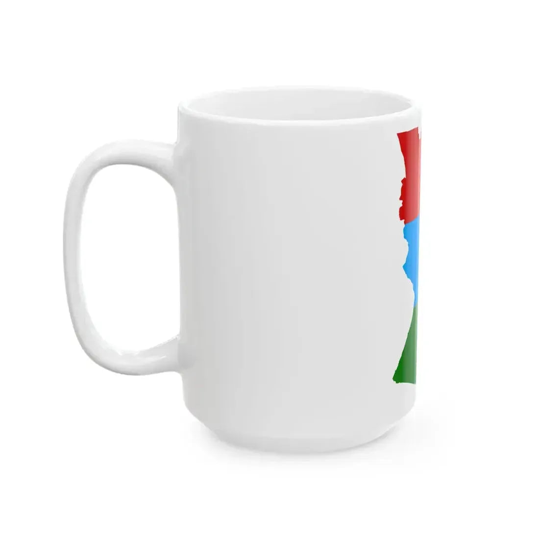Karelia-geo-stub (Russia) White Coffee Mug - Go Mug Yourself