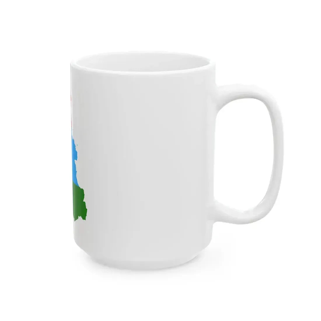 Karelia-geo-stub (Russia) White Coffee Mug - Go Mug Yourself