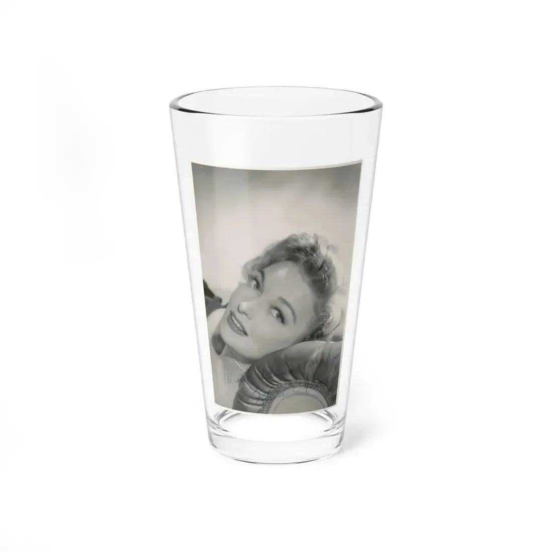 Karin Booth #50 (Vintage Female Icon) Pint Glass 16oz 16oz - Go Mug Yourself