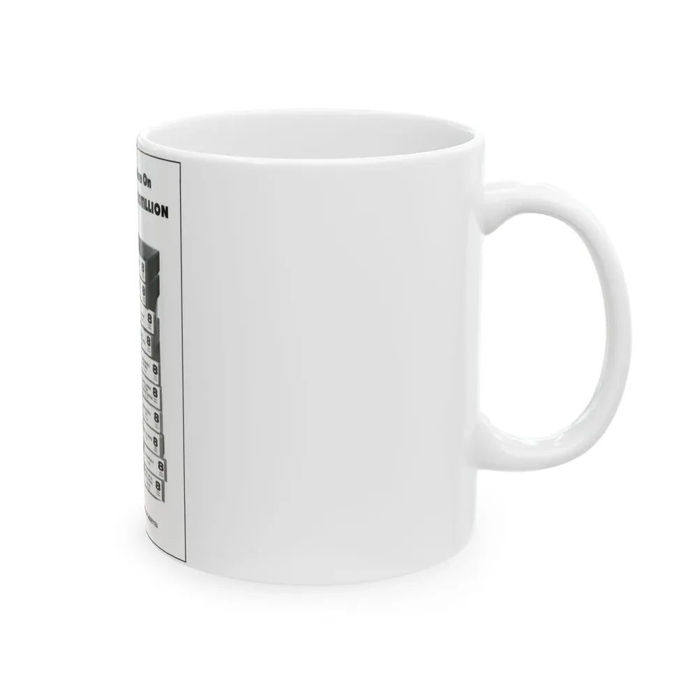 Kasetter 1970 (Music Poster) White Coffee Mug-Go Mug Yourself