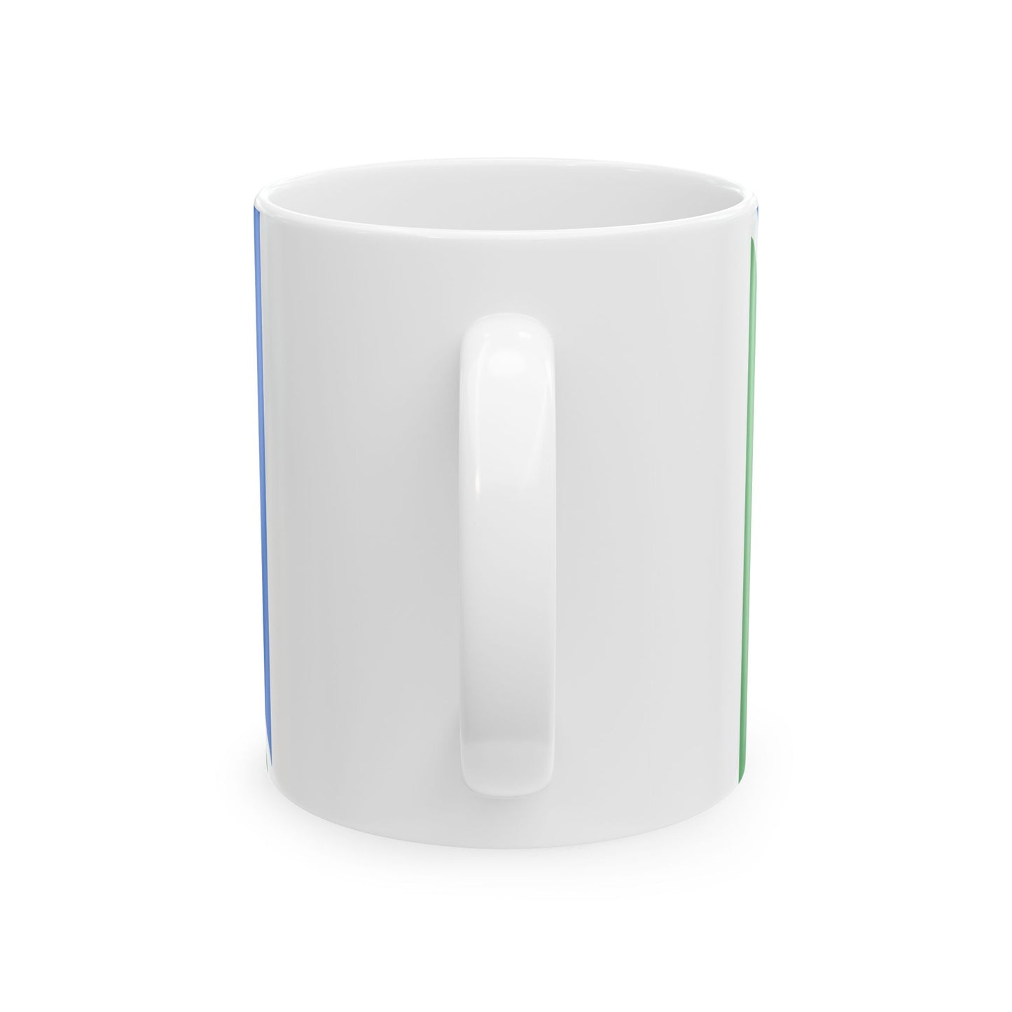 Kastre valla lipp (Estonia) White Coffee Mug-Go Mug Yourself