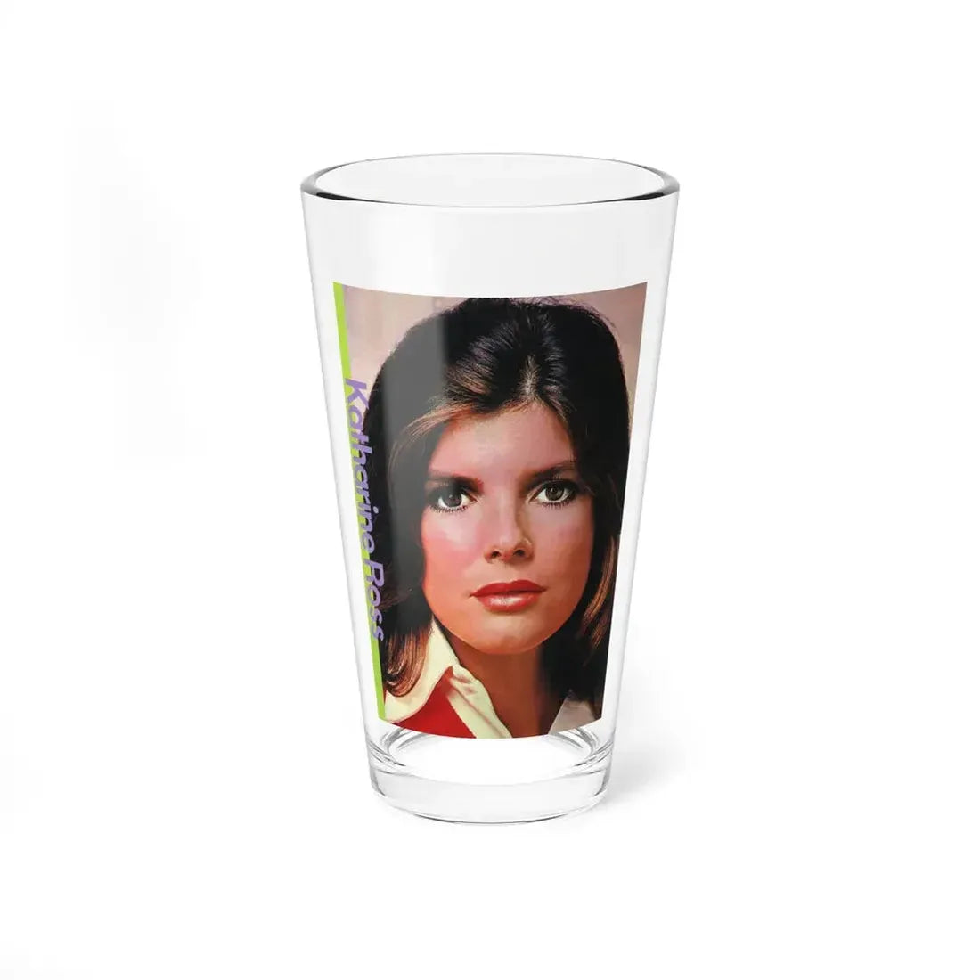 Katharine Ross #90 (Vintage Female Icon) Pint Glass 16oz 16oz - Go Mug Yourself
