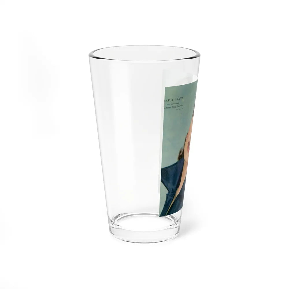 Kathryn Grant #63 (Vintage Female Icon) Pint Glass 16oz - Go Mug Yourself
