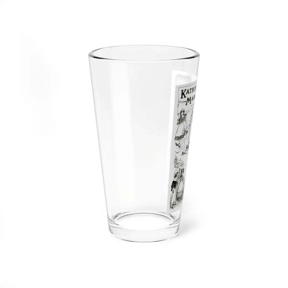 Katrina Marena (1), St. Nicholas magazine, October 1924 - Pint Glass 16oz - Go Mug Yourself