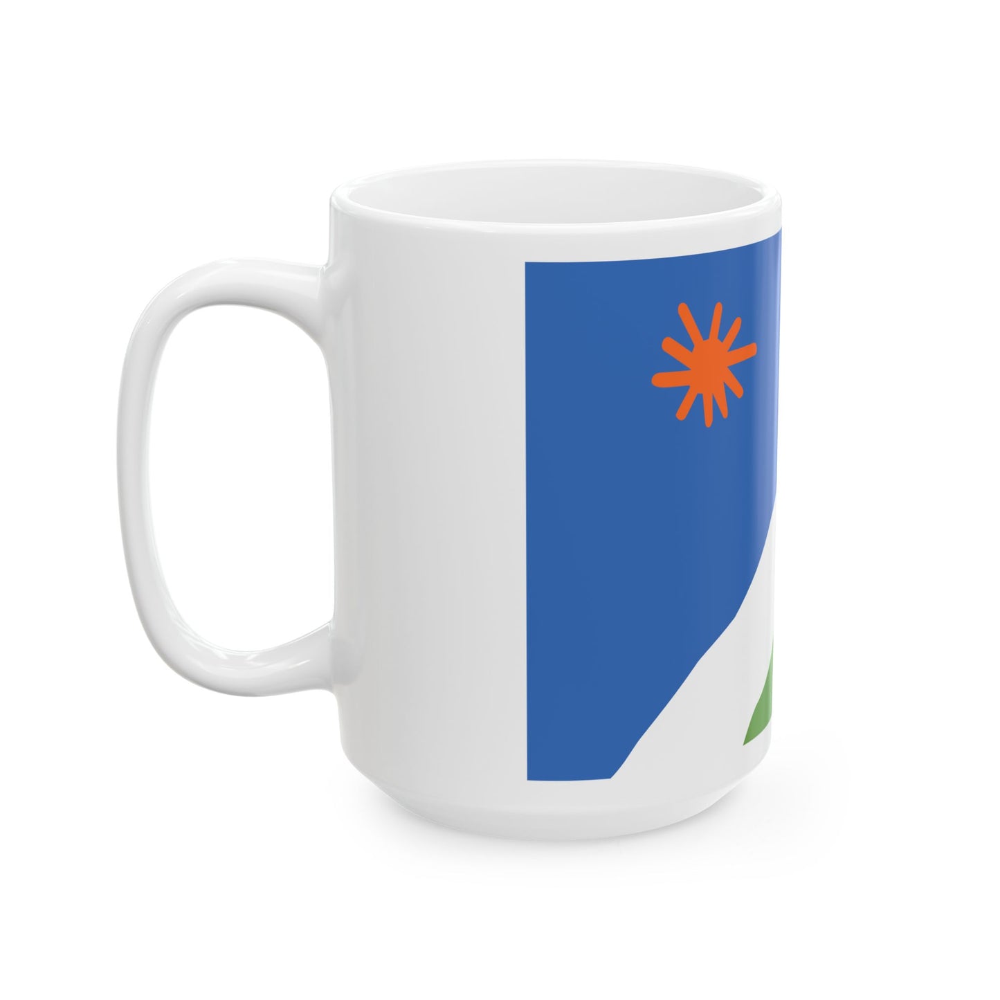 Kawesqar-flag (Chile) White Coffee Mug-Go Mug Yourself