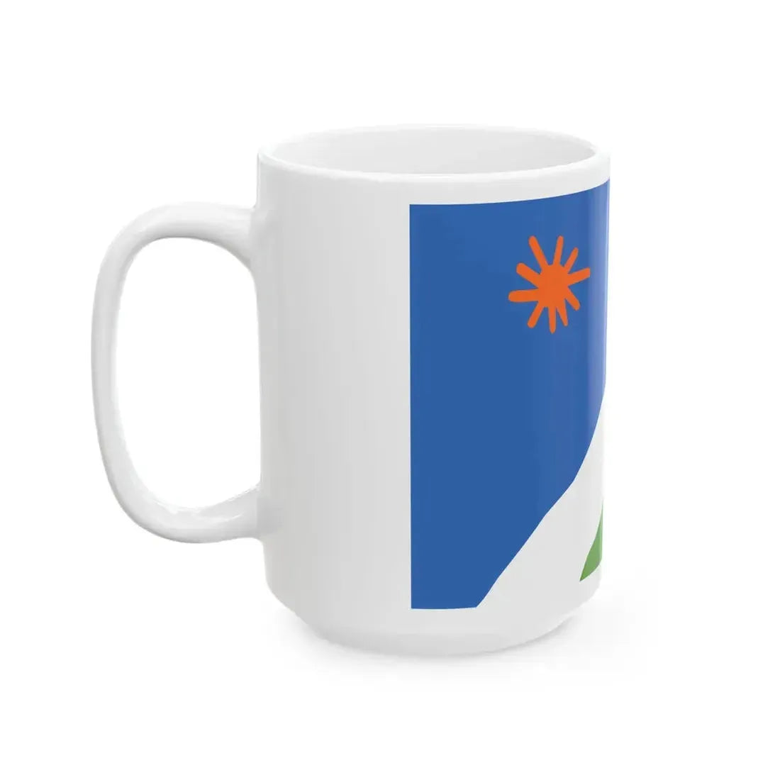 Kawesqar-flag (Chile) White Coffee Mug - Go Mug Yourself