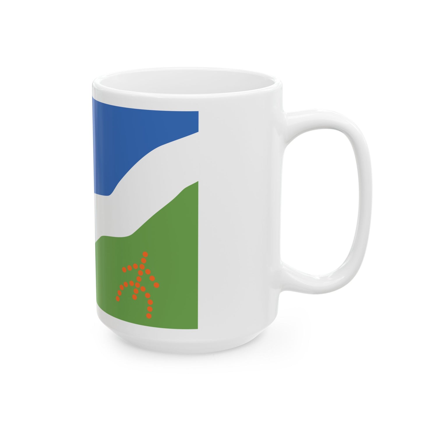 Kawesqar-flag (Chile) White Coffee Mug-Go Mug Yourself