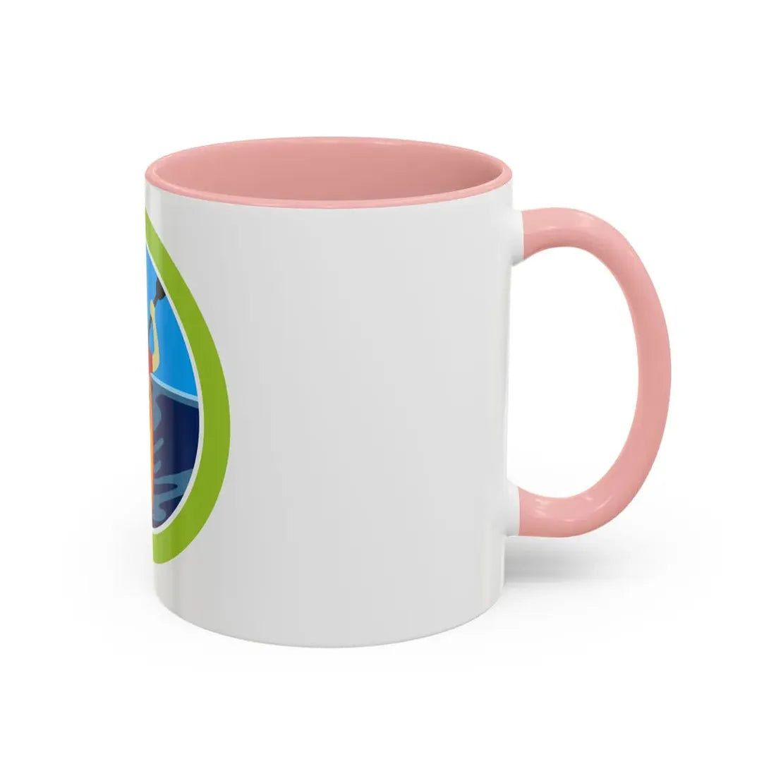 Kayaking (Boy Scout Merit Badge) Accent Coffee Mug - Go Mug Yourself