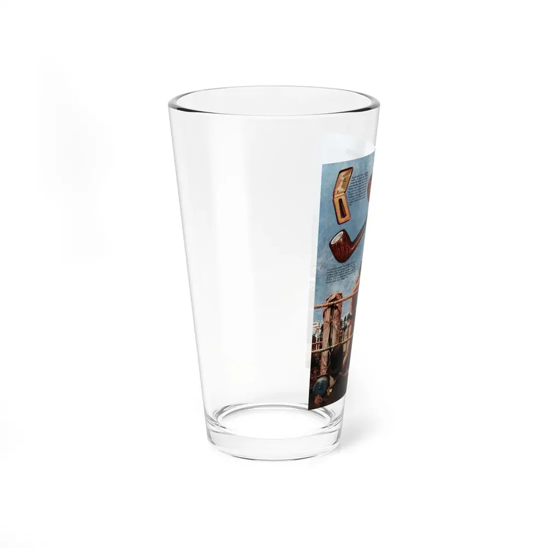 Kaywoodie Briar advertisement, Collier's, December 17, 1949 - Pint Glass 16oz - Go Mug Yourself