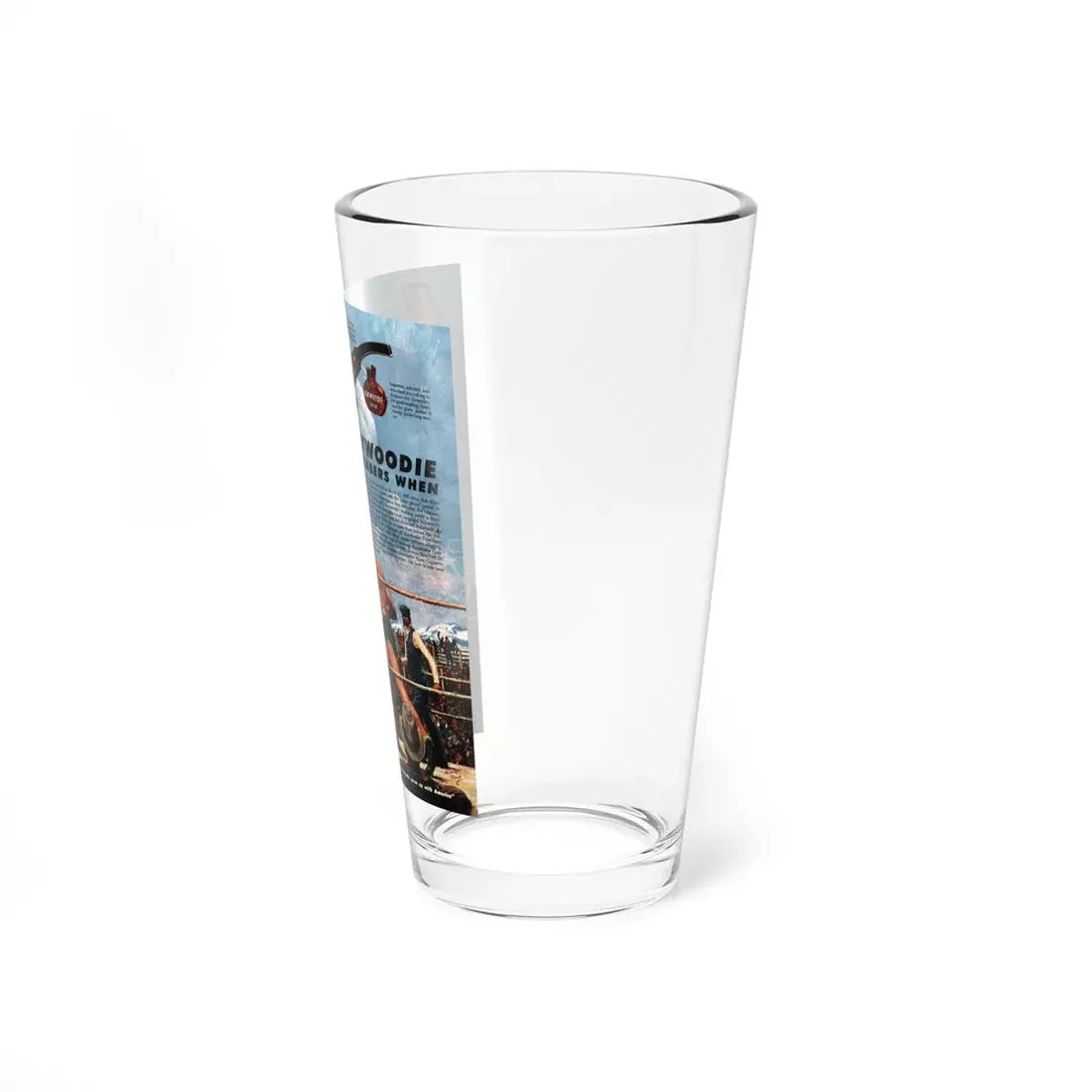 Kaywoodie Briar advertisement, Collier's, December 17, 1949 - Pint Glass 16oz - Go Mug Yourself
