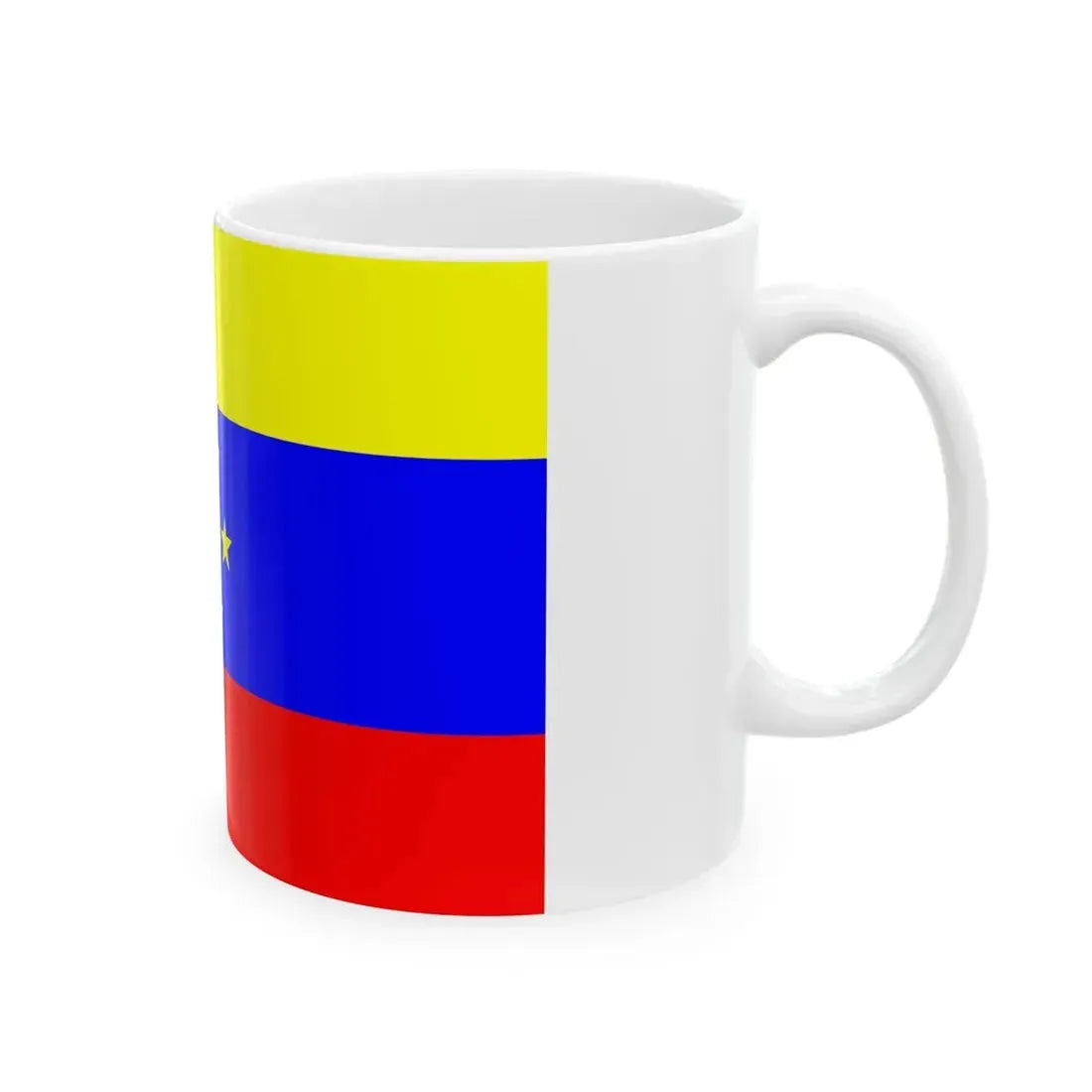 Kazakhstan 1991 Flag Proposal 3 (Kazakhstan) White Coffee Mug - Go Mug Yourself