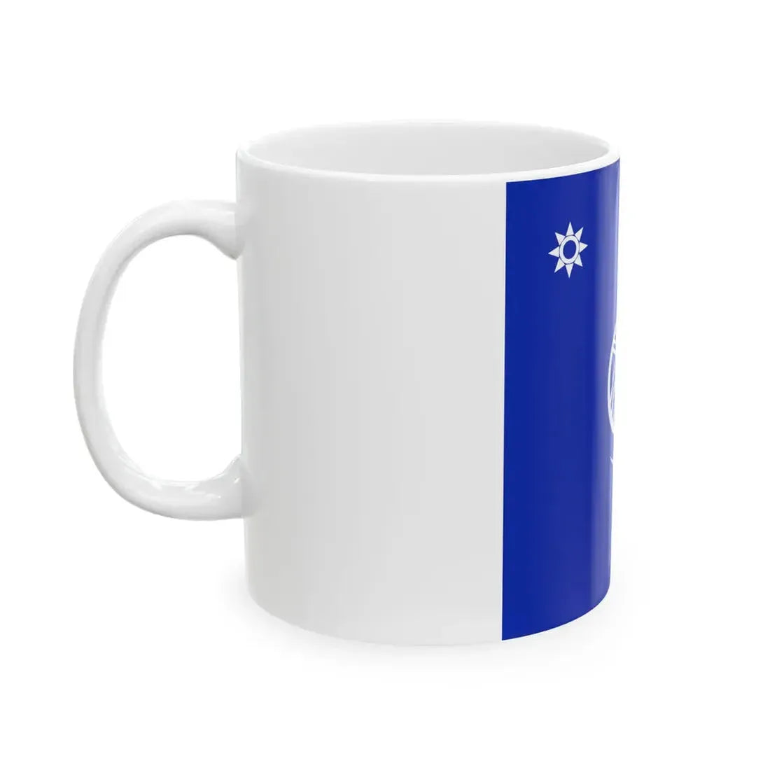Kazakhstan 1991 Flag Proposal 5 (Kazakhstan) White Coffee Mug - Go Mug Yourself