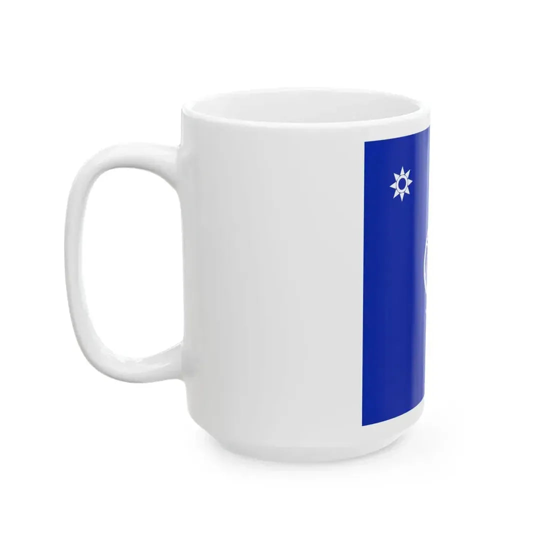 Kazakhstan 1991 Flag Proposal 5 (Kazakhstan) White Coffee Mug - Go Mug Yourself