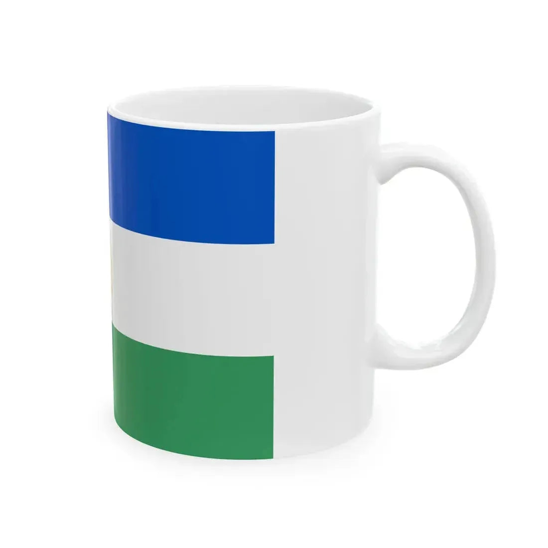 Kazakhstan 1991 Flag Proposal 6 (Kazakhstan) White Coffee Mug - Go Mug Yourself
