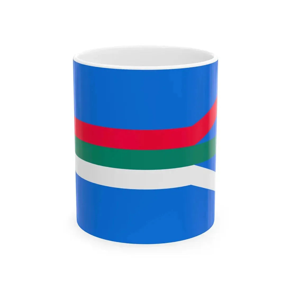 Kazakhstan 1991 Flag Proposal 7 (Kazakhstan) White Coffee Mug 11oz - Go Mug Yourself