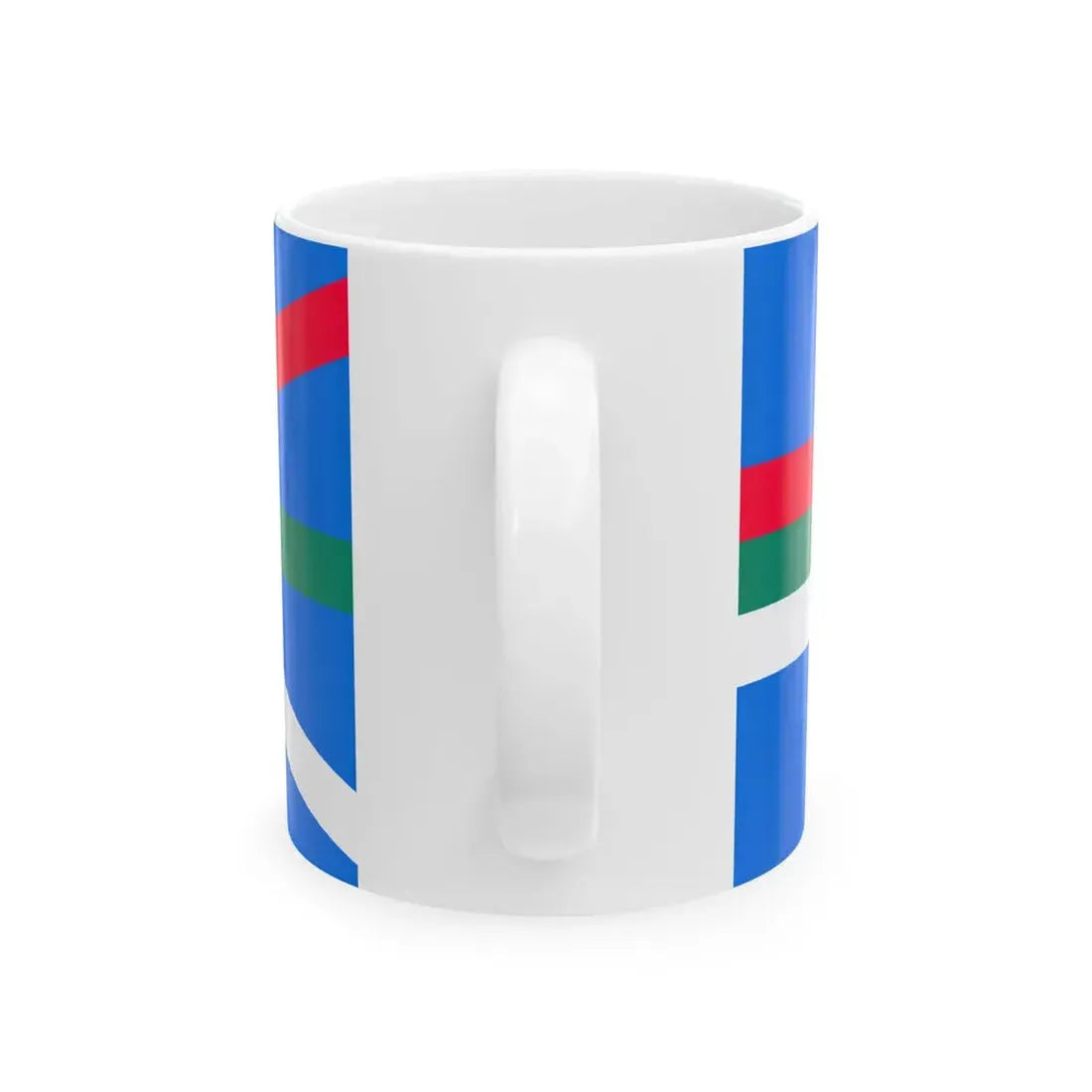 Kazakhstan 1991 Flag Proposal 7 (Kazakhstan) White Coffee Mug - Go Mug Yourself