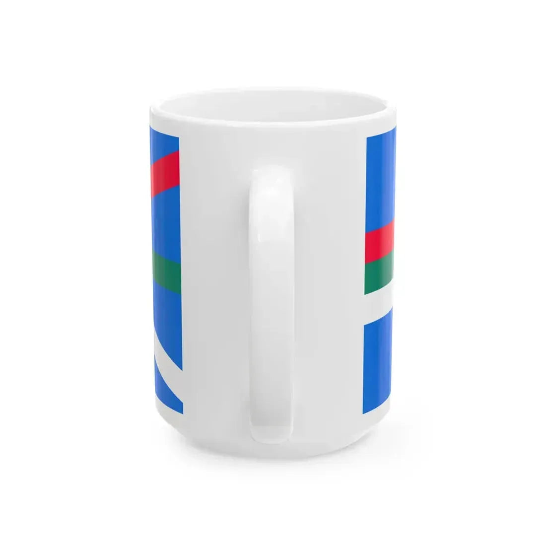 Kazakhstan 1991 Flag Proposal 7 (Kazakhstan) White Coffee Mug - Go Mug Yourself