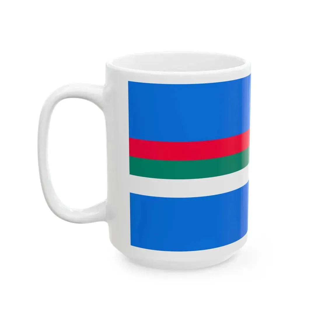 Kazakhstan 1991 Flag Proposal 7 (Kazakhstan) White Coffee Mug - Go Mug Yourself