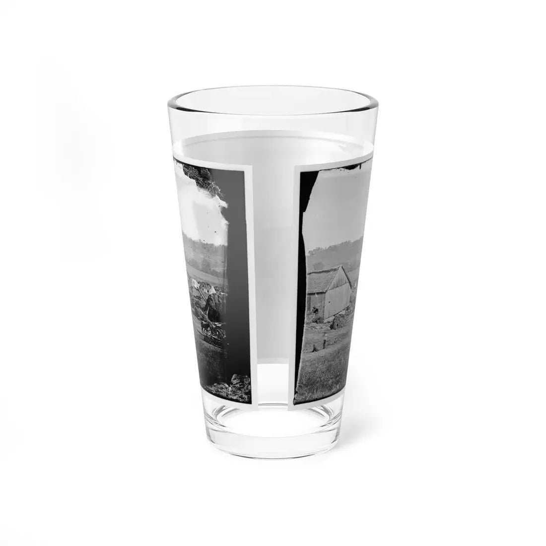 Keedysville, Md., Vicinity. Smith's Barn, Used As A Hospital After The Battle Of Antietam (U.S. Civil War) Pint Glass 16oz - Go Mug Yourself