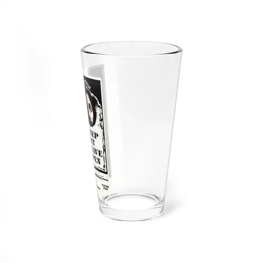 KEEP MY GRAVE OPEN 1977 Movie Poster - Pint Glass 16oz - Go Mug Yourself