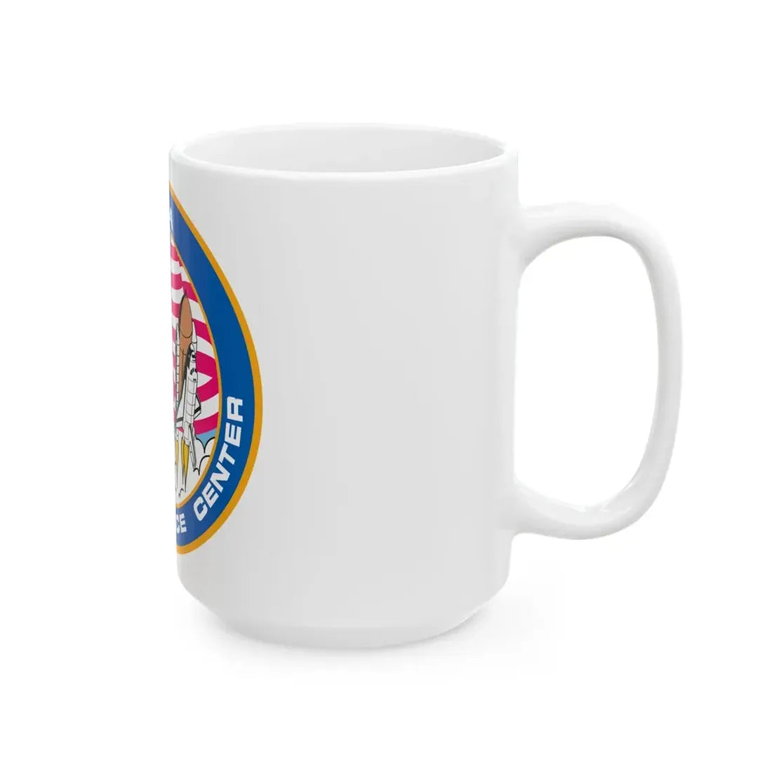 Kennedy Space Center - White Coffee Mug - Go Mug Yourself