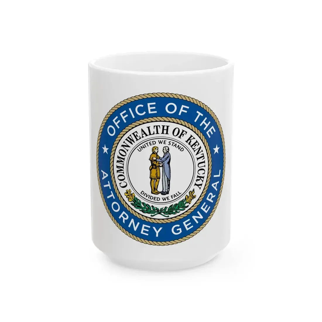 Kentucky Office of the Attorney General - White Coffee Mug 15oz - Go Mug Yourself