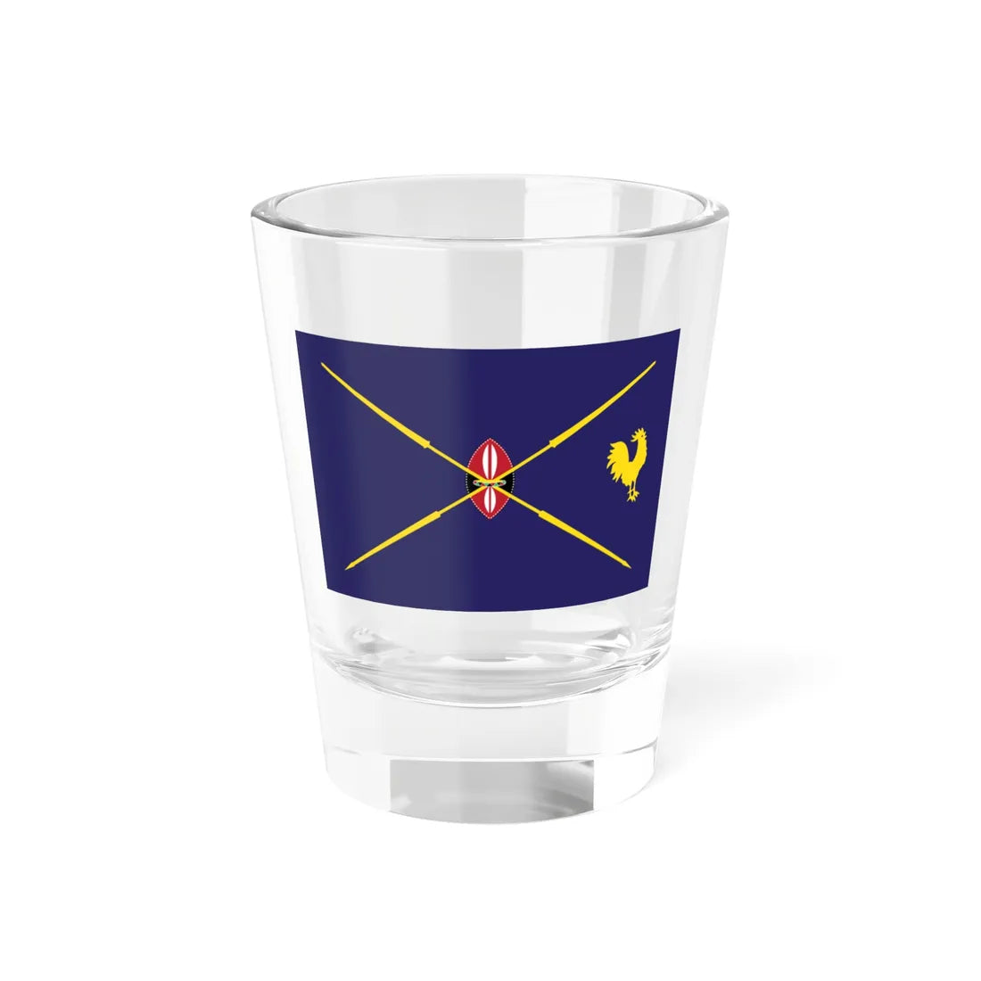 Kenya presidential standard JOMO KENYATTA (Kenya) Shot Glass 1.5oz 1.5oz - Go Mug Yourself