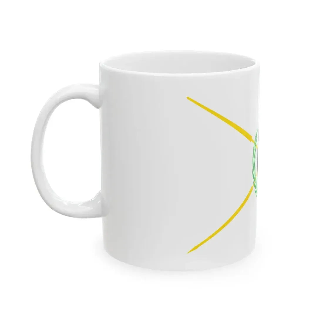 Kenya presidential standard MWAI KIBAKI (Kenya) White Coffee Mug - Go Mug Yourself