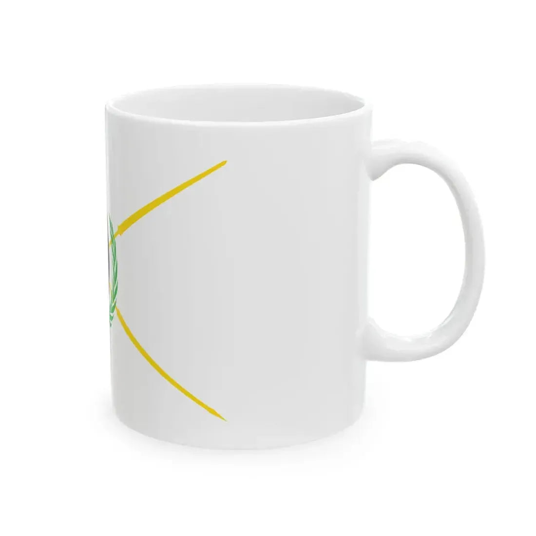 Kenya presidential standard MWAI KIBAKI (Kenya) White Coffee Mug - Go Mug Yourself