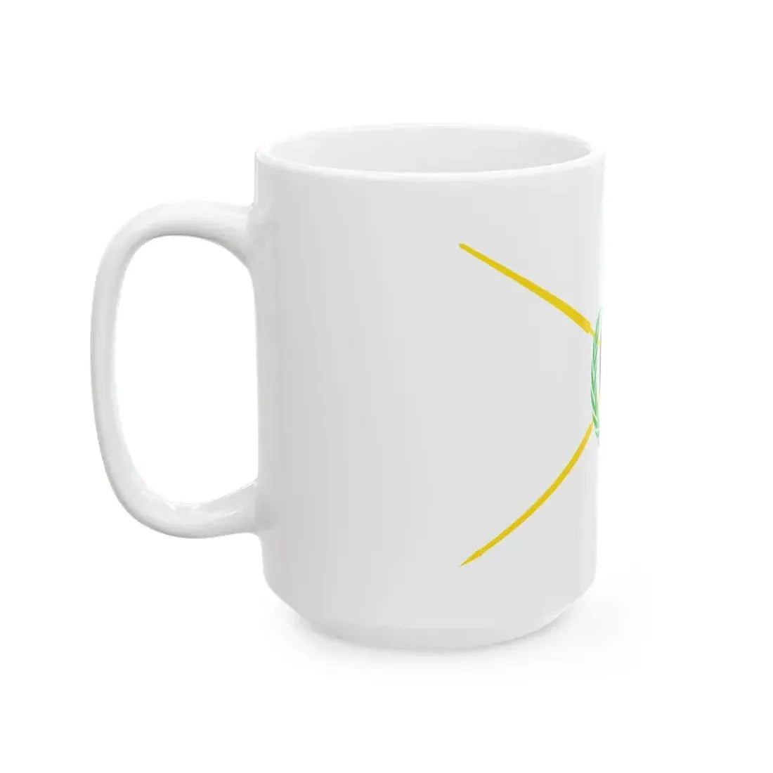 Kenya presidential standard MWAI KIBAKI (Kenya) White Coffee Mug - Go Mug Yourself
