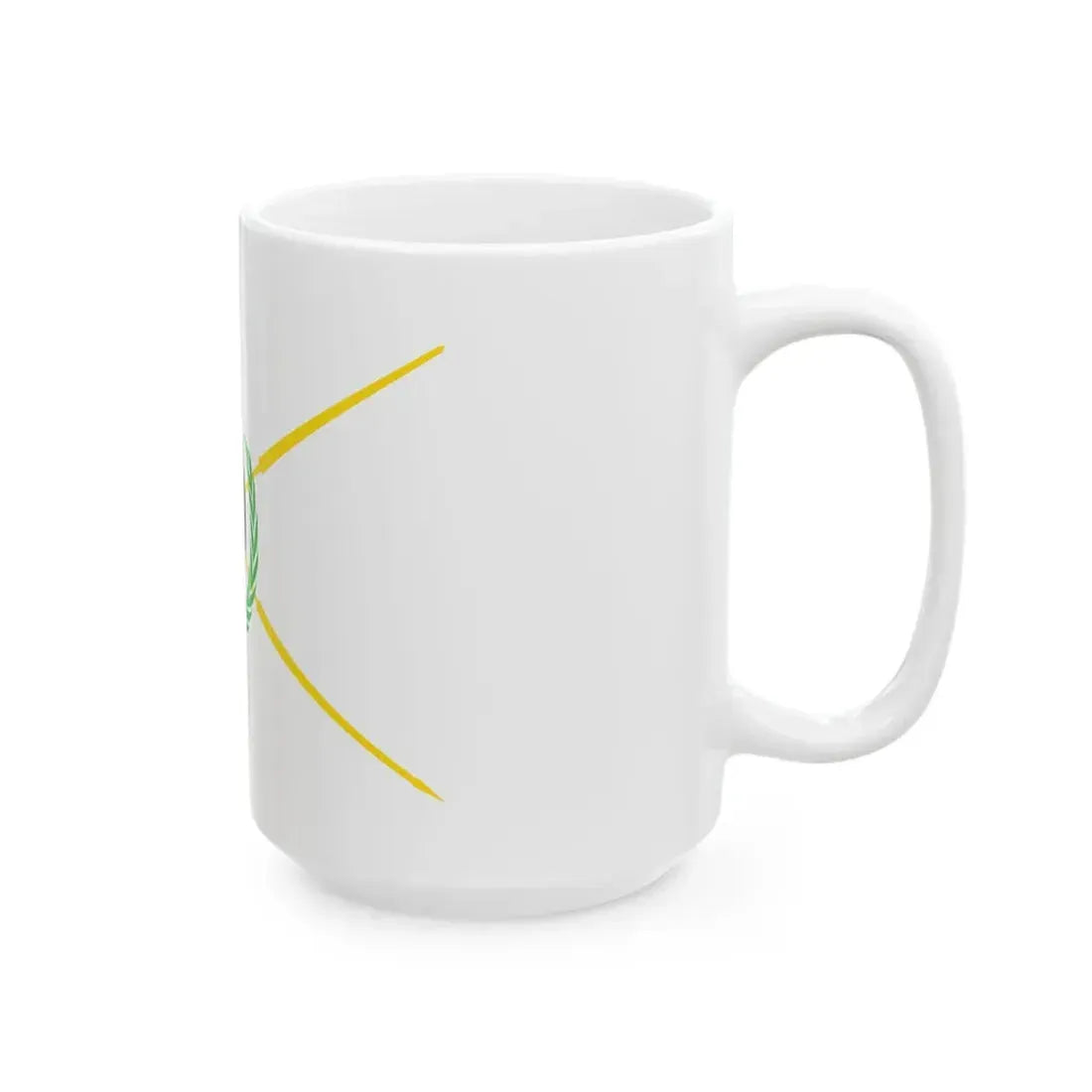 Kenya presidential standard MWAI KIBAKI (Kenya) White Coffee Mug - Go Mug Yourself