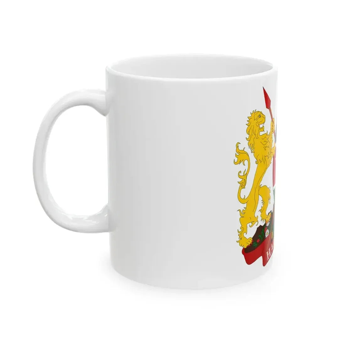 Kenya presidential standard MWAI KIBAKI variant (Kenya) White Coffee Mug - Go Mug Yourself