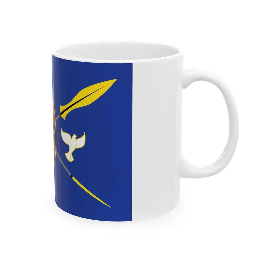 Kenya presidential standard UHURU KENYATTA (Kenya) White Coffee Mug - Go Mug Yourself