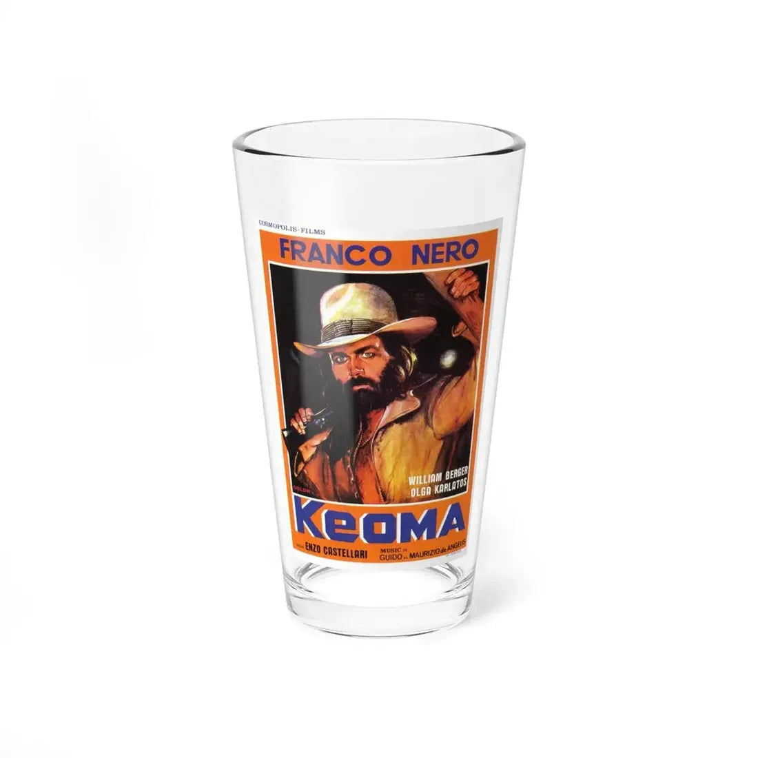 KEOMA (2) 1976 Movie Poster - Pint Glass 16oz 16oz - Go Mug Yourself