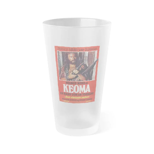 KEOMA (3) 1976 Movie Poster - Frosted Pint Glass 16oz 16oz Frosted - Go Mug Yourself