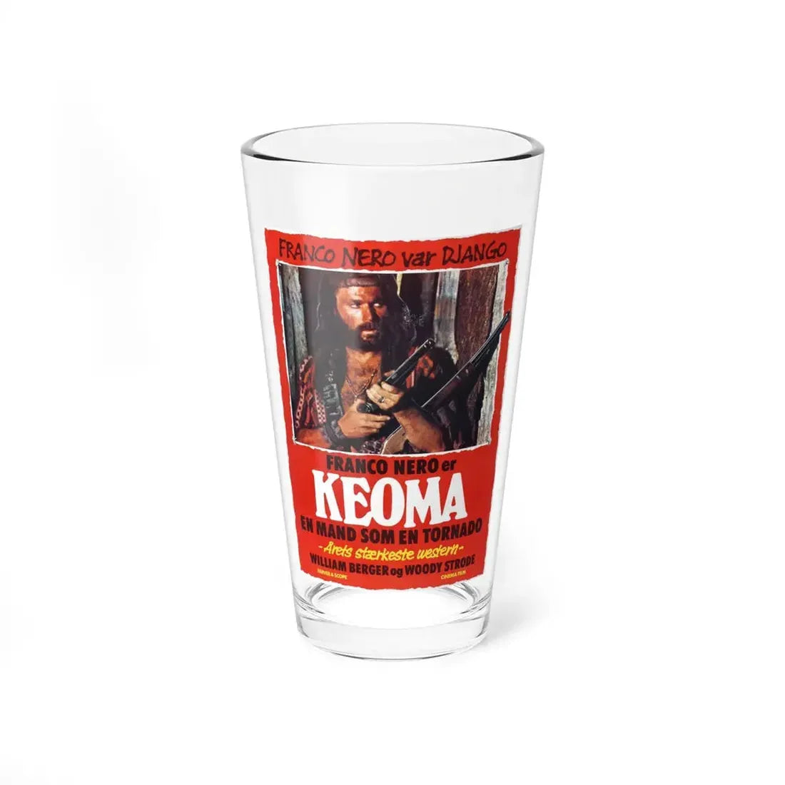 KEOMA (3) 1976 Movie Poster - Pint Glass 16oz 16oz - Go Mug Yourself