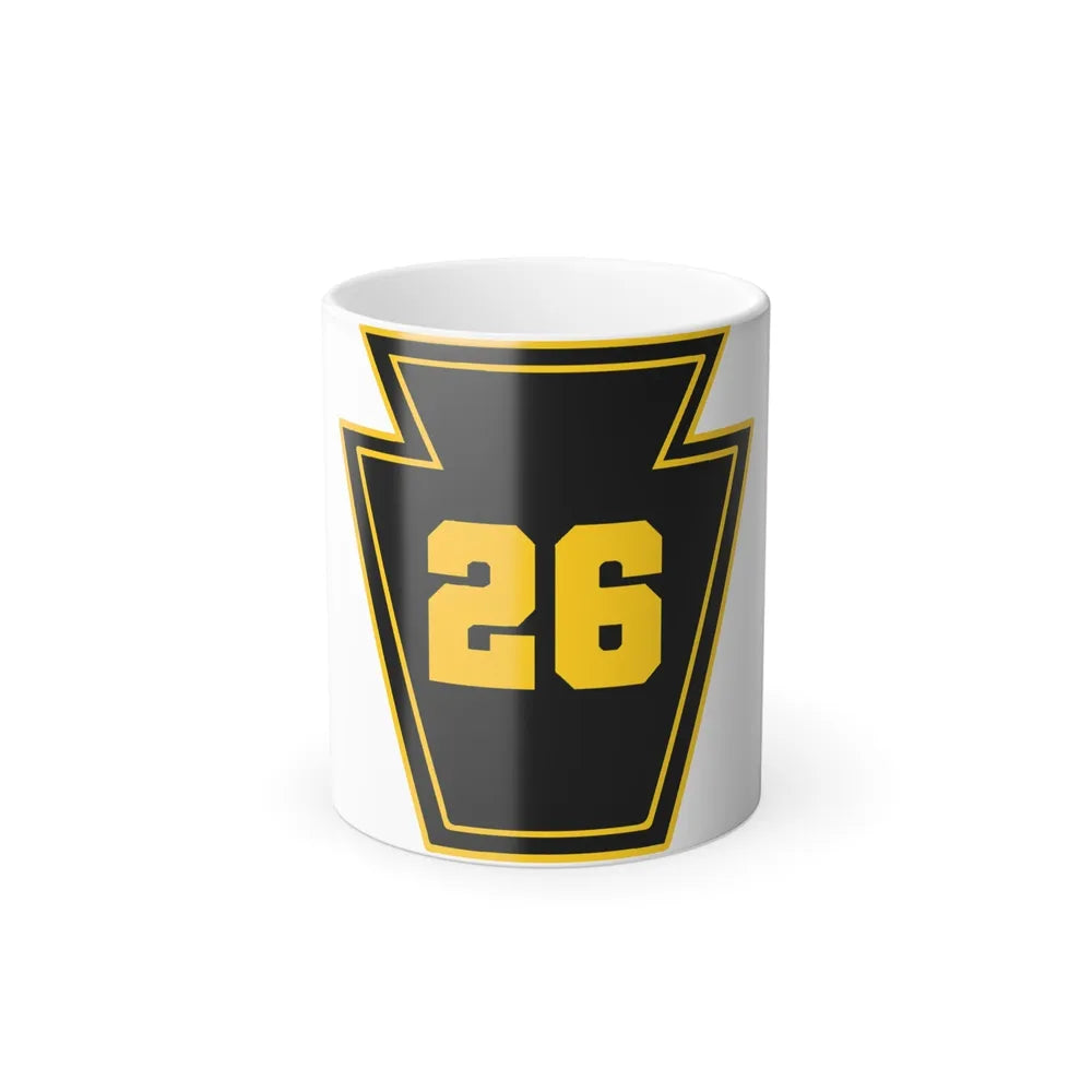 Keystone 26 USS JOHN P MURTHA LPD 26 (U.S. Navy) Color Changing Mug 11oz-11oz-Go Mug Yourself