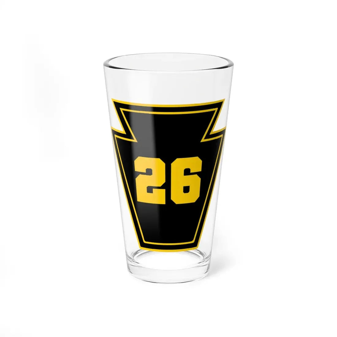 Keystone 26 USS JOHN P MURTHA LPD 26 (U.S. Navy) Pint Glass 16oz 16oz - Go Mug Yourself
