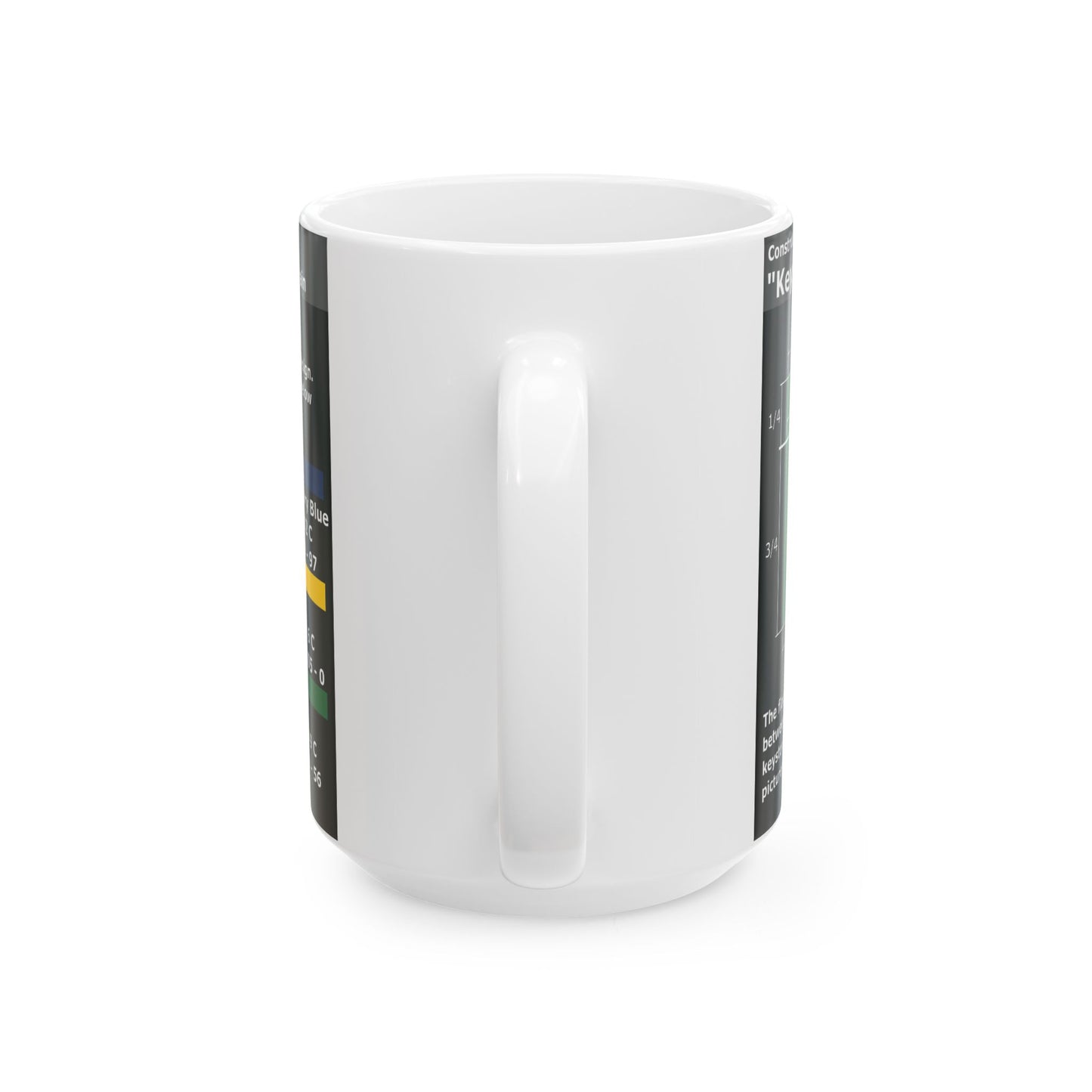 Keystone Flag Construction Sheet (United States) White Coffee Mug-Go Mug Yourself