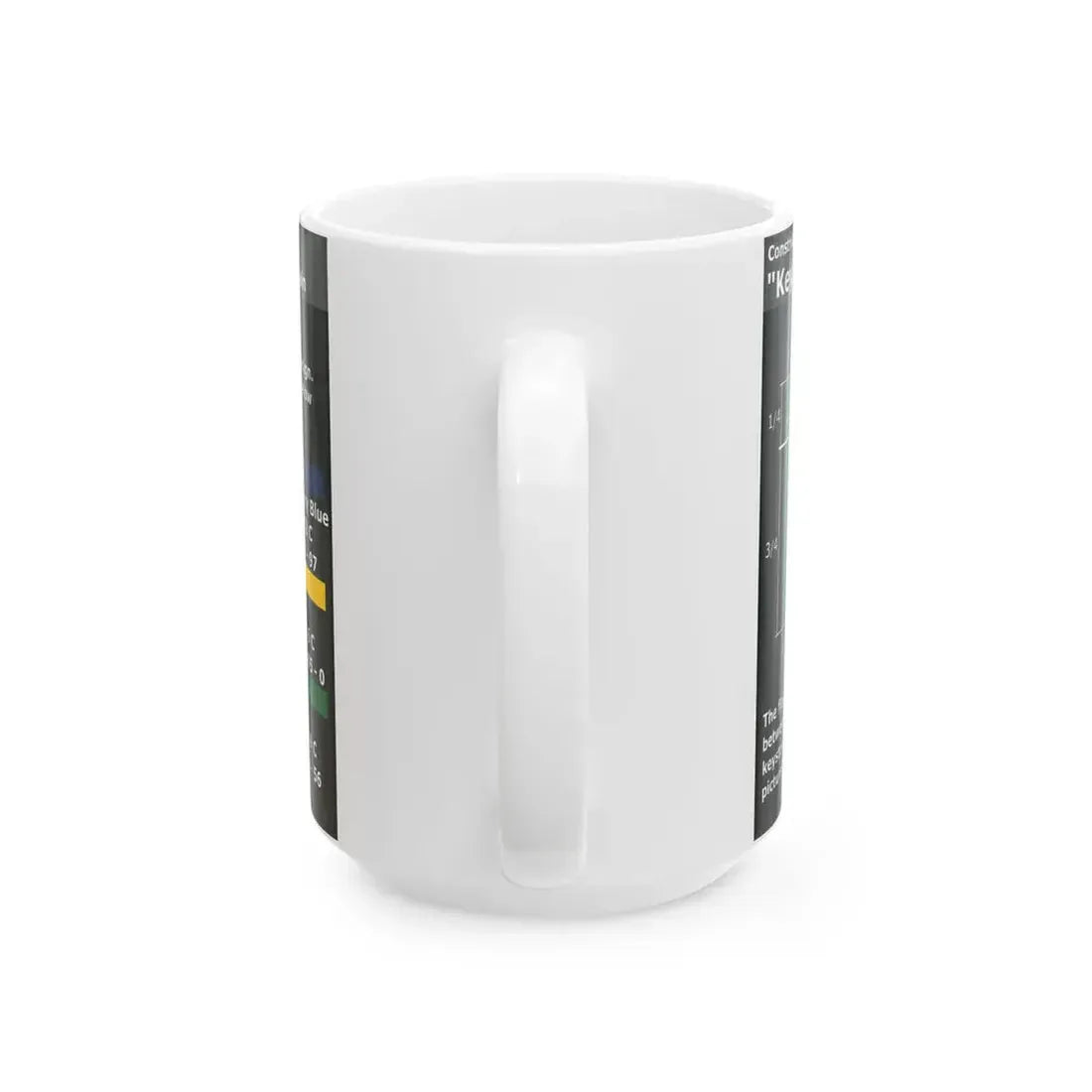 Keystone Flag Construction Sheet (United States) White Coffee Mug - Go Mug Yourself