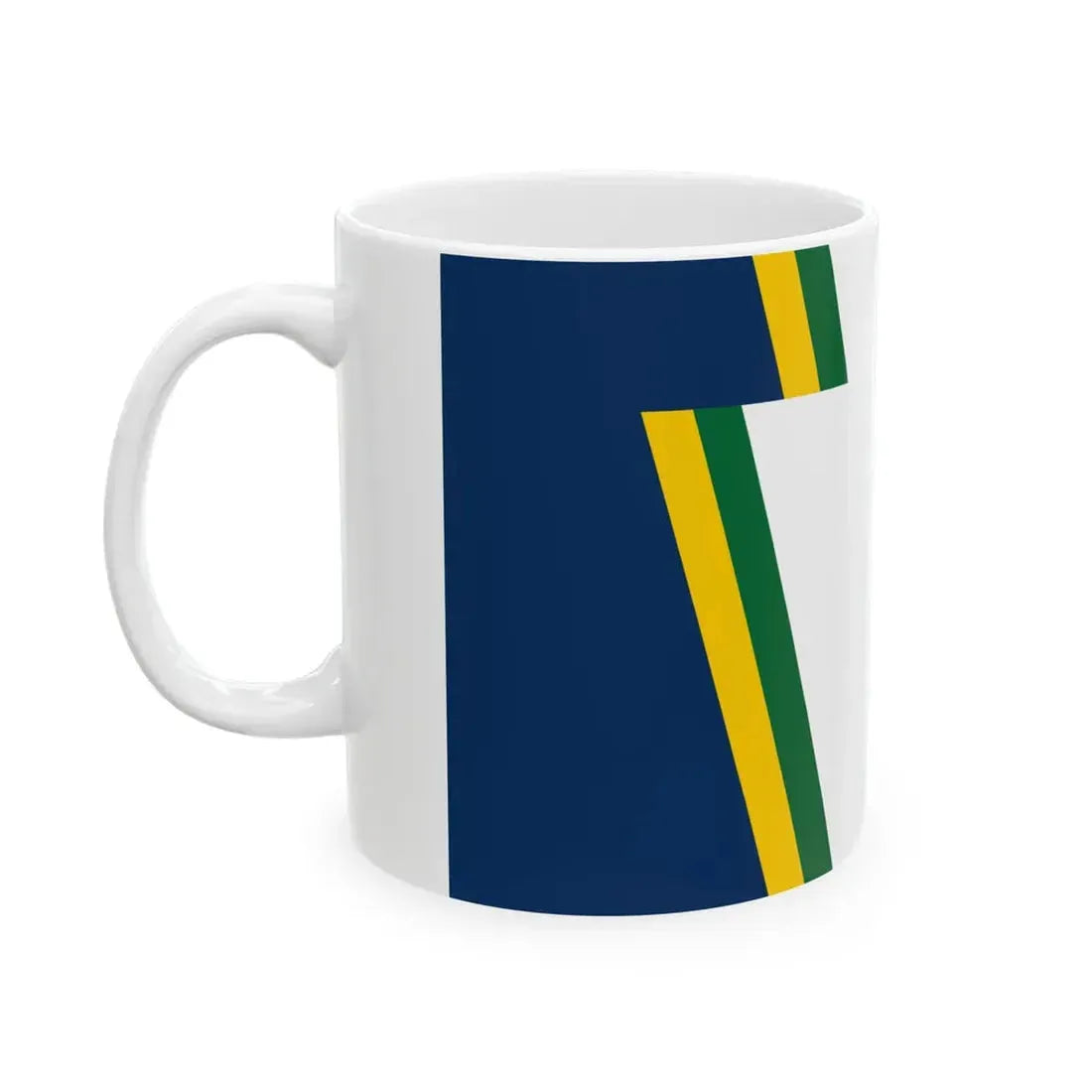 Keystone Flag Progress Pride Variant (United States) White Coffee Mug - Go Mug Yourself