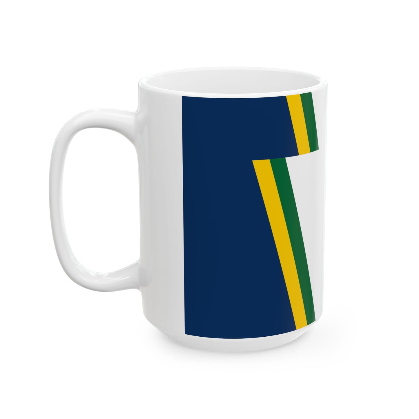 Keystone Flag Progress Pride Variant (United States) White Coffee Mug-Go Mug Yourself