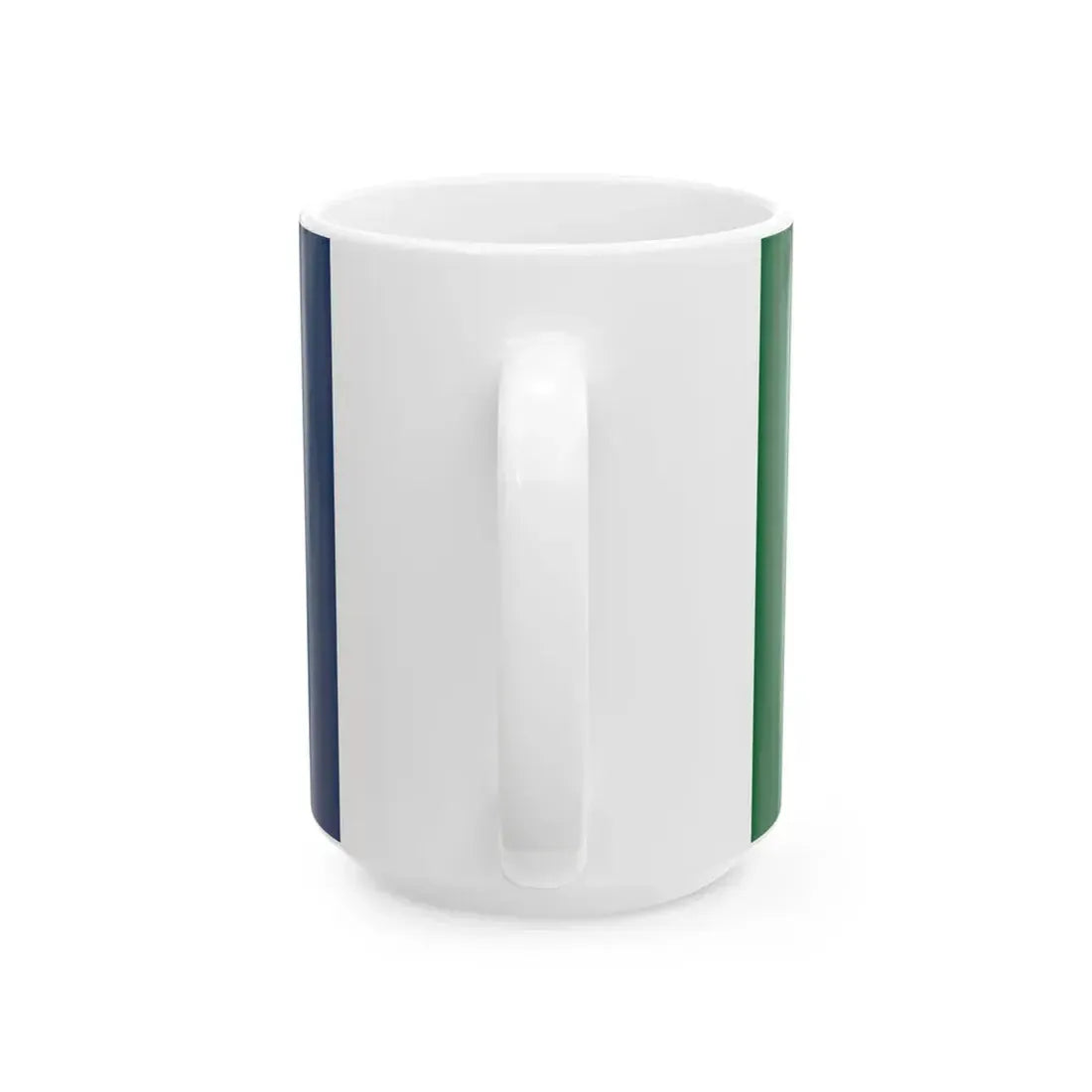Keystone Flag reverse (United States) White Coffee Mug - Go Mug Yourself